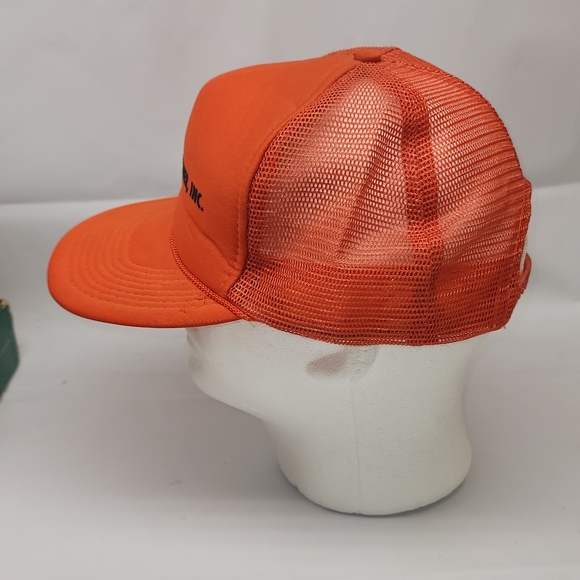 Furman Lumber Snap-back Trucker Hat orange.
Very - Picture 4 of 7